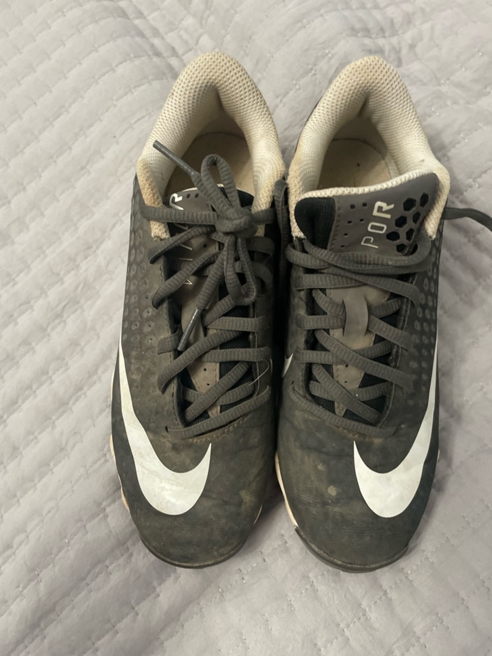 Nike Vapor Ultrafly 2 Keystone Youth Baseball Cleats Size 4Y Black AQ8151-010